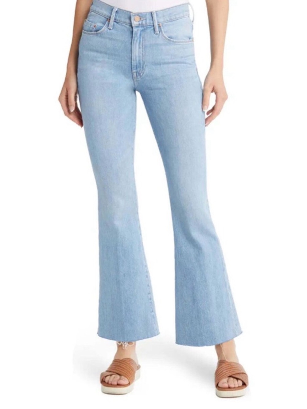 Mother The Weekender Fray Jeans- Mentally Elsewhere Sz 24 - Picture 2 of 11